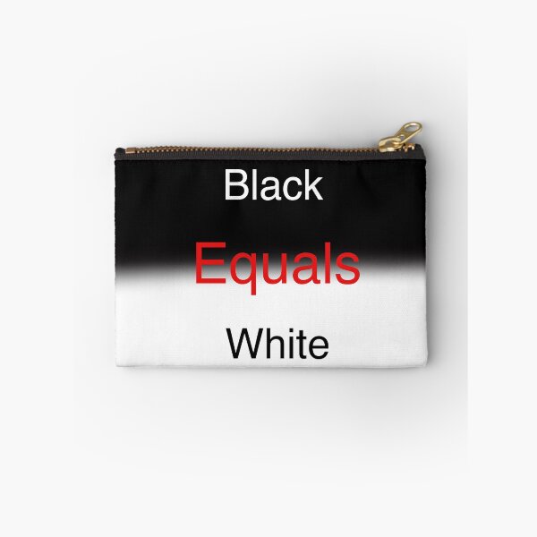 Item preview, Black Equals White designed and sold by TinaJostDesigns.