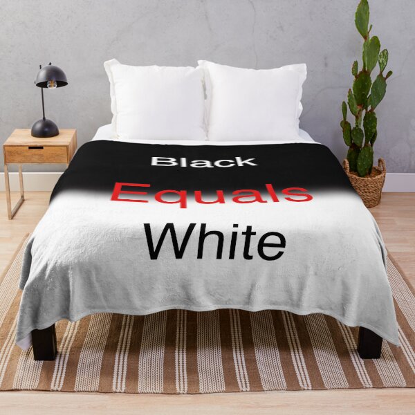 Item preview, Black Equals White designed and sold by TinaJostDesigns.