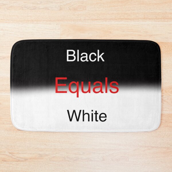 Item preview, Black Equals White designed and sold by TinaJostDesigns.