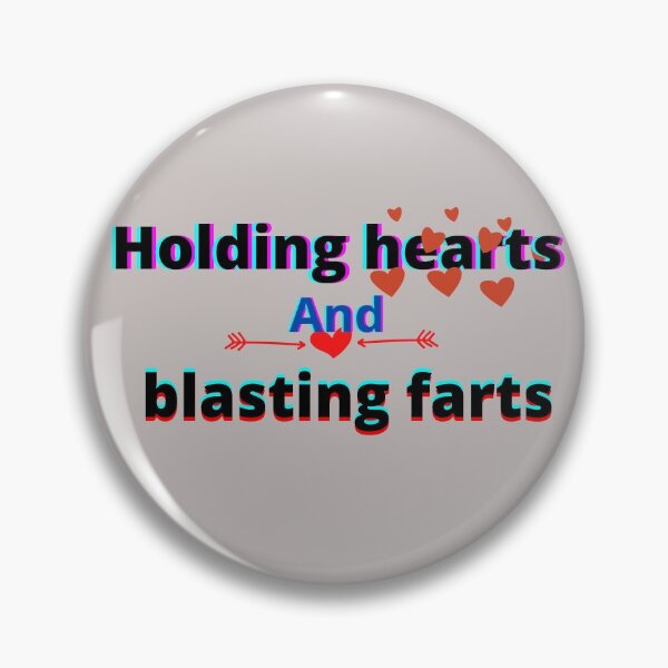 Item preview, Holding hearts and blasting farts designed and sold by Viktor Kabbach.