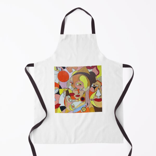 Aperçu de l'œuvre peinture acrylique cubisme créée et vendue par peinturemango.