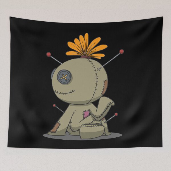 Item preview, Voodoo Doll In Yoga Ardha Matsyendrasana Pose designed and sold by Monkey Ful.