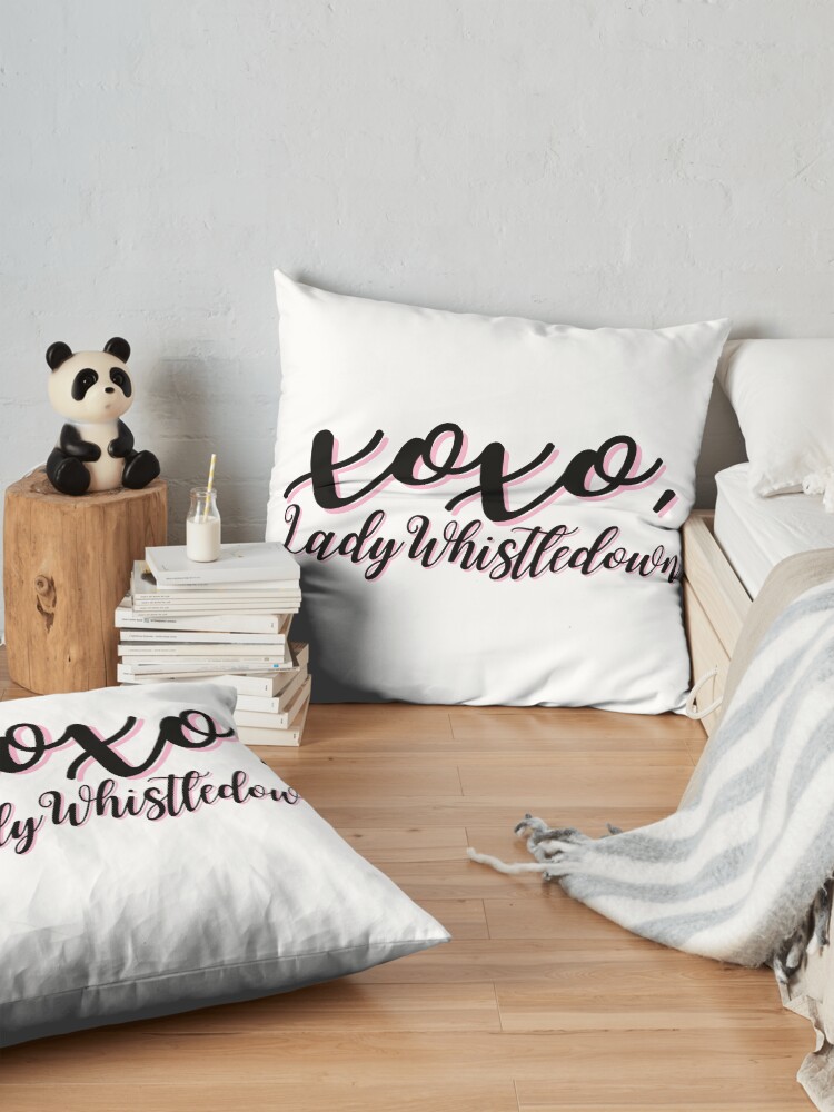 Alternate view of Xoxo Lady Whistledown Floor Pillow