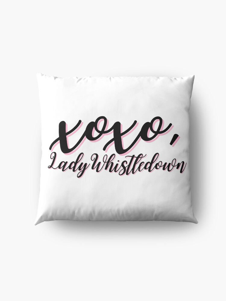 Alternate view of Xoxo Lady Whistledown Floor Pillow
