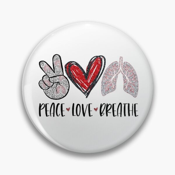 Item preview, Peace Love Breathe Respiratory Therapist designed and sold by Arkansas Made.