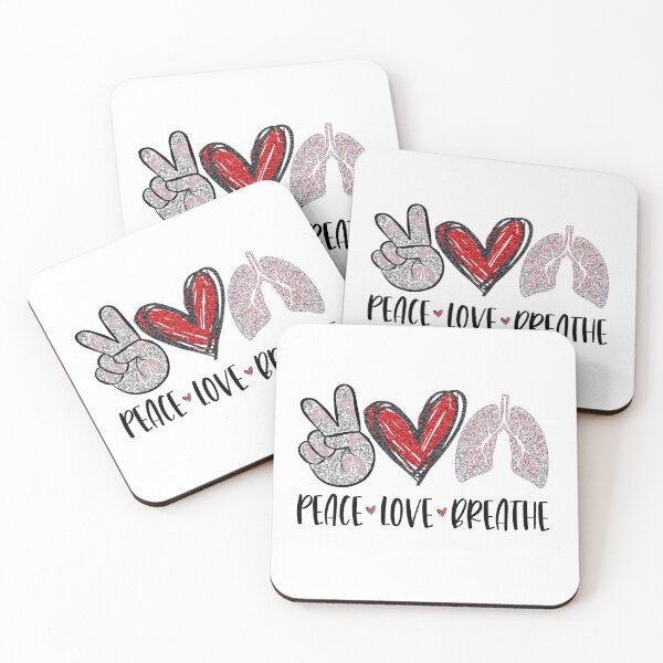 Item preview, Peace Love Breathe Respiratory Therapist designed and sold by Arkansas Made.