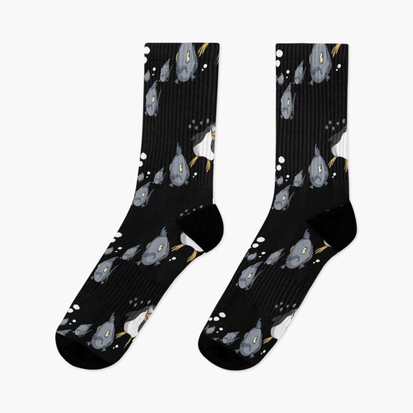 Item preview, Penguin dives in the fish swarm designed and sold by Monkey Ful.