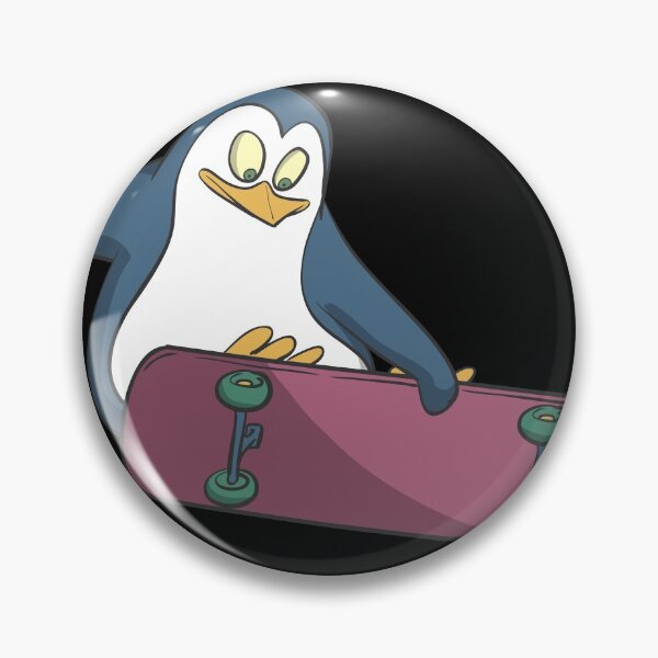 Item preview, Penguin On A Skateboard designed and sold by Monkey Ful.