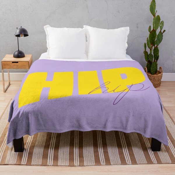 Item preview, Lilac/Yellow HIP designed and sold by EllinorPrints.