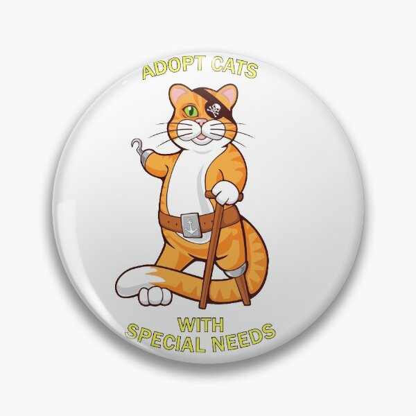 Item preview, ADOPT CATS WITH SPECIAL NEEDS designed and sold by Catinorbit.