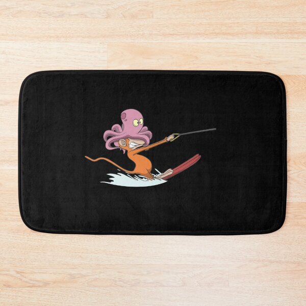 Item preview, Water ski tandem with monkey and octopus designed and sold by Monkey Ful.