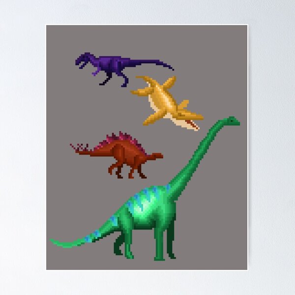 Dino Run 2  Pixel art background, Pixel art, Dinos