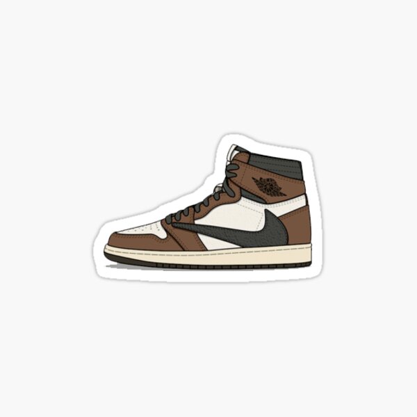 Jordan 1 Travis Scott Sticker