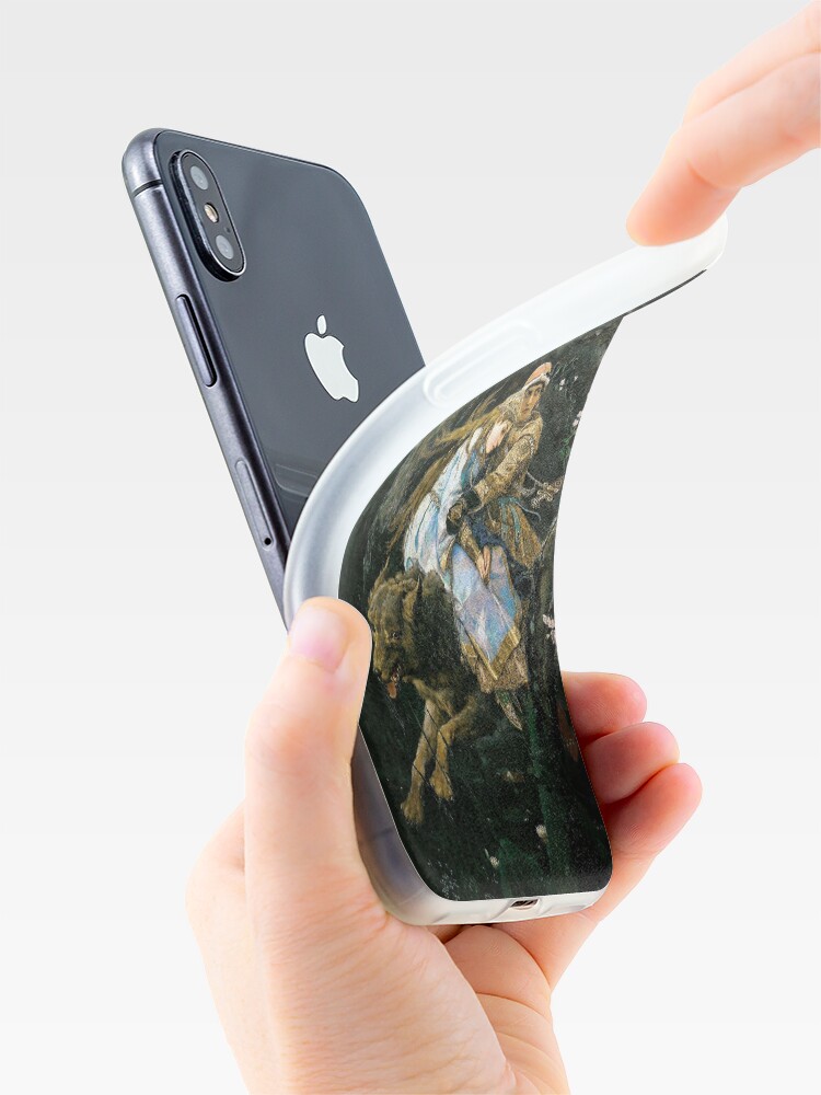 Alternate view of Ivan tsarevich riding the grey wolf iPhone Case & Cover