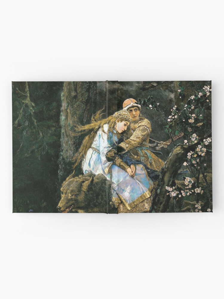 Alternate view of Ivan tsarevich riding the grey wolf Hardcover Journal