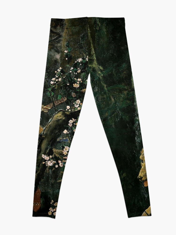 Alternate view of Ivan tsarevich riding the grey wolf Leggings