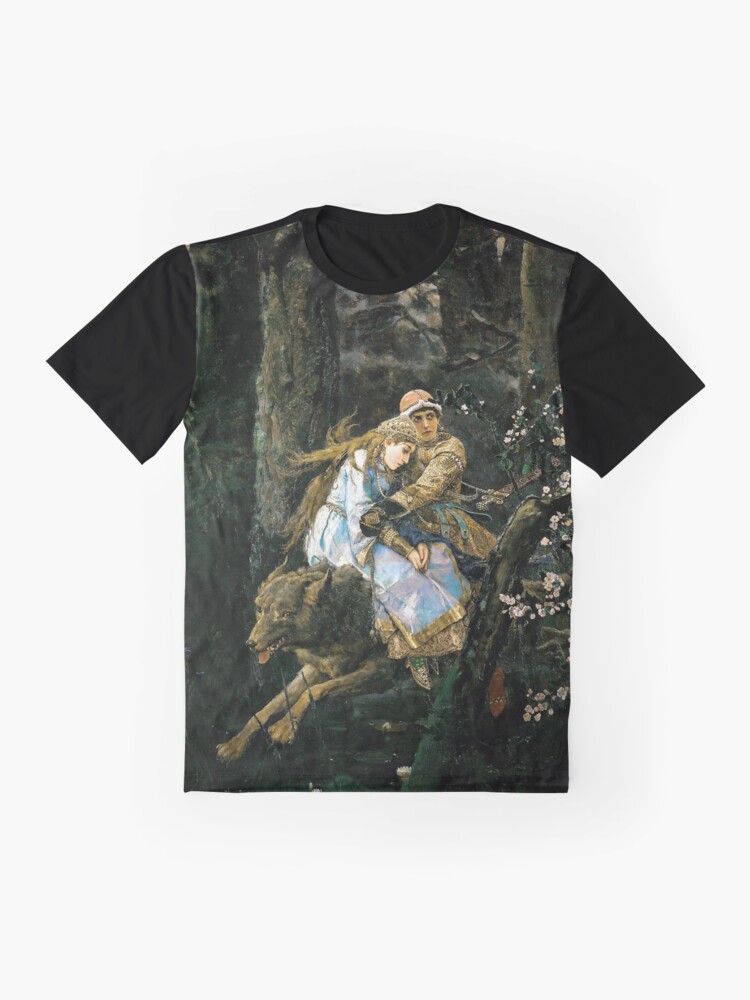 Alternate view of Ivan tsarevich riding the grey wolf Graphic T-Shirt