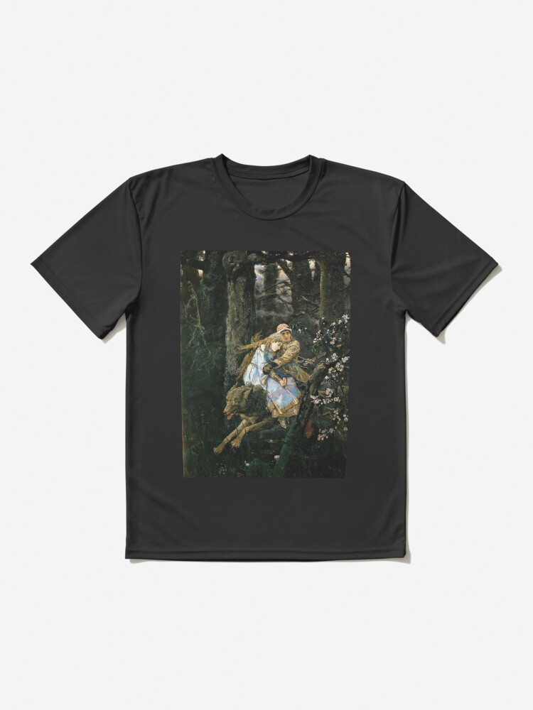 Alternate view of Ivan tsarevich riding the grey wolf Active T-Shirt