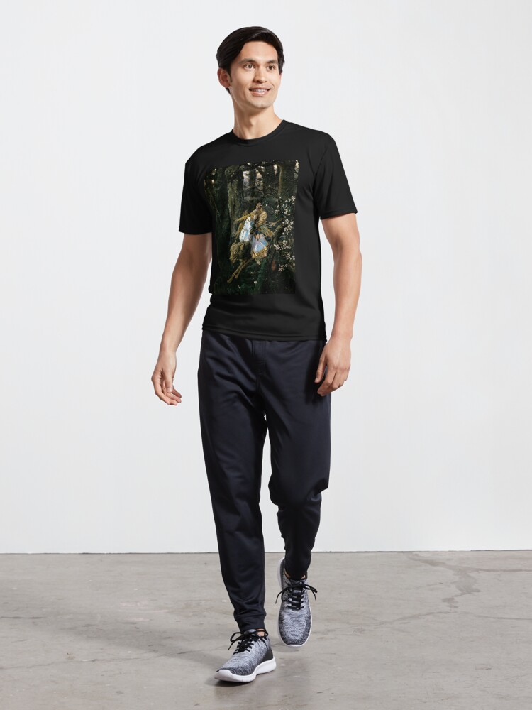 Alternate view of Ivan tsarevich riding the grey wolf Active T-Shirt