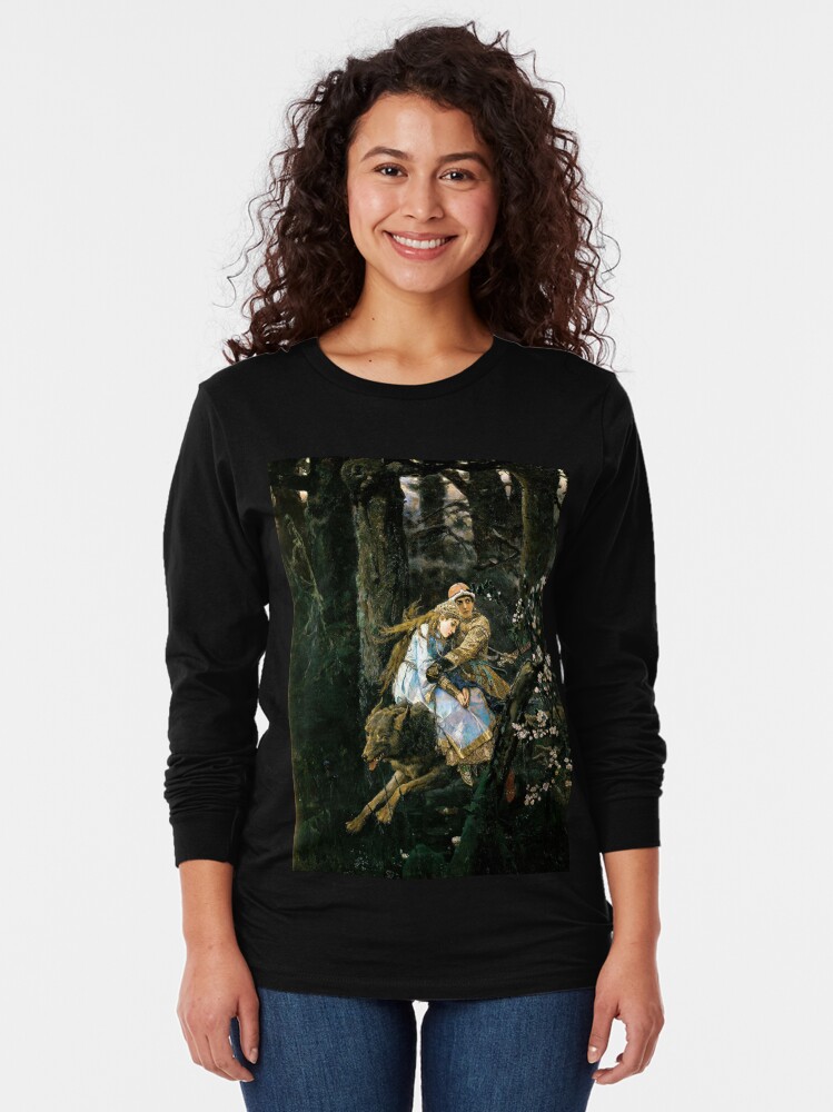 Alternate view of Ivan tsarevich riding the grey wolf Long Sleeve T-Shirt