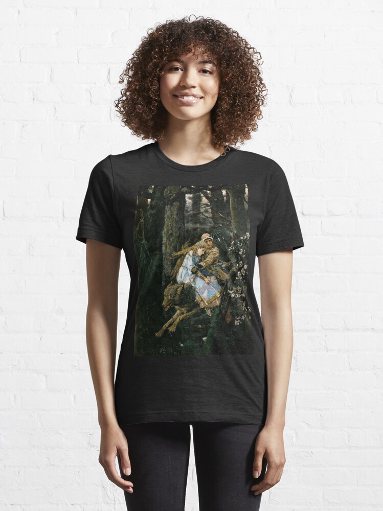 Alternate view of Ivan tsarevich riding the grey wolf Essential T-Shirt