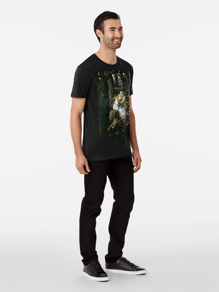 Alternate view of Ivan tsarevich riding the grey wolf Premium T-Shirt