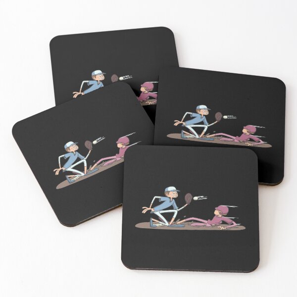 Item preview, Baseball catcher at the base designed and sold by Monkey Ful.