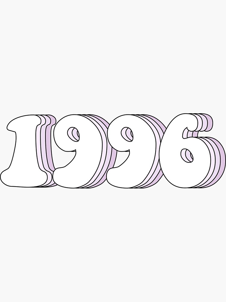 "Pastel Purple 1996" Sticker by alwayselle Redbubble