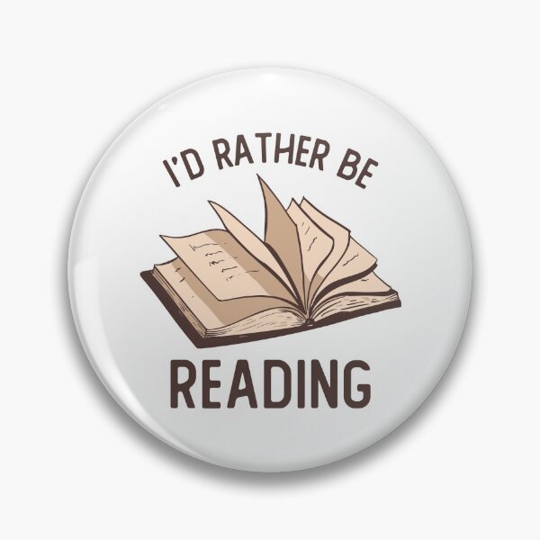 Item preview, I'd Rather Be Reading designed and sold by OnepixArt.