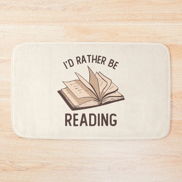 Item preview, I'd Rather Be Reading designed and sold by OnepixArt.