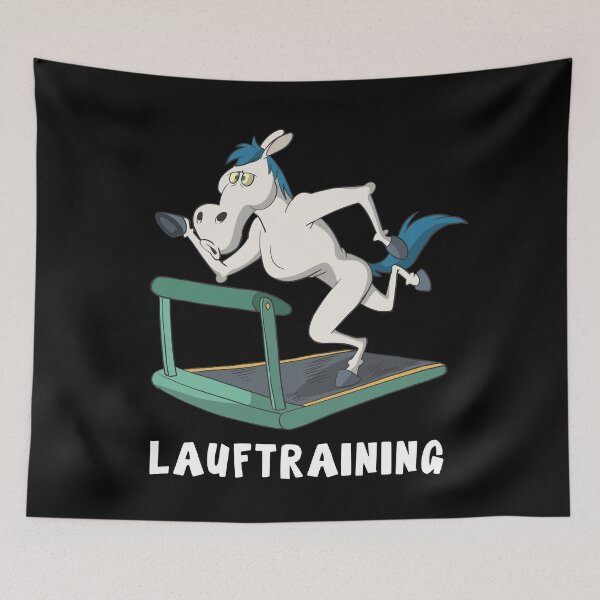 Item preview, Horse running on a treadmill designed and sold by Monkey Ful.