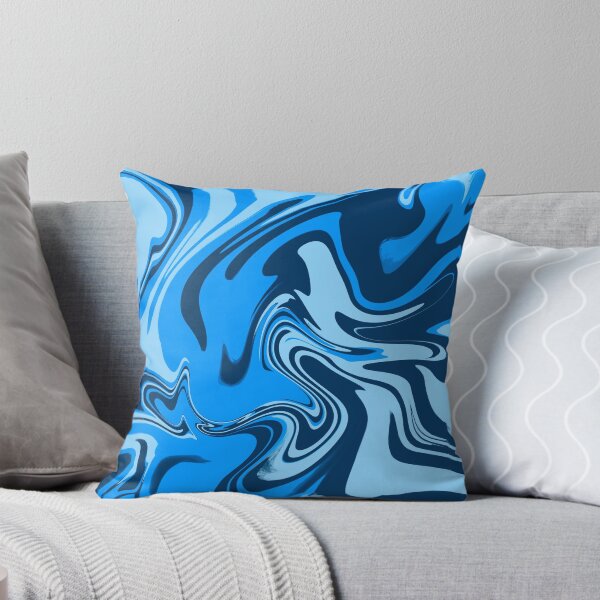 Item preview, Bright Blue Marble Pattern  designed and sold by TheDoggoDraws.