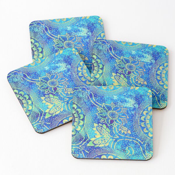 Item preview, Boheme lagoon - blue designed and sold by lescreasdegaia.