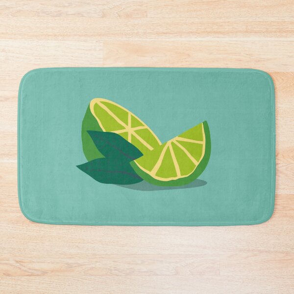 Item preview, Limes & mint illustration designed and sold by Samuel Restorick.