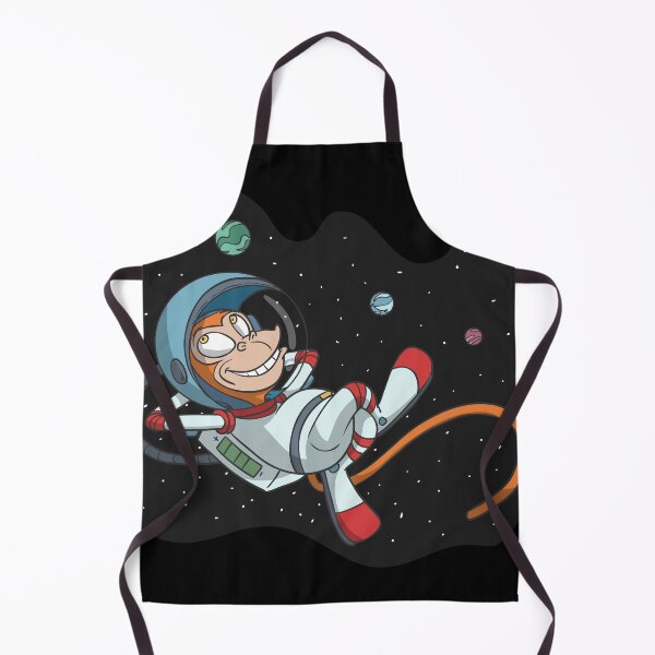 Item preview, Monkey astronaut floating in space designed and sold by Monkey Ful.