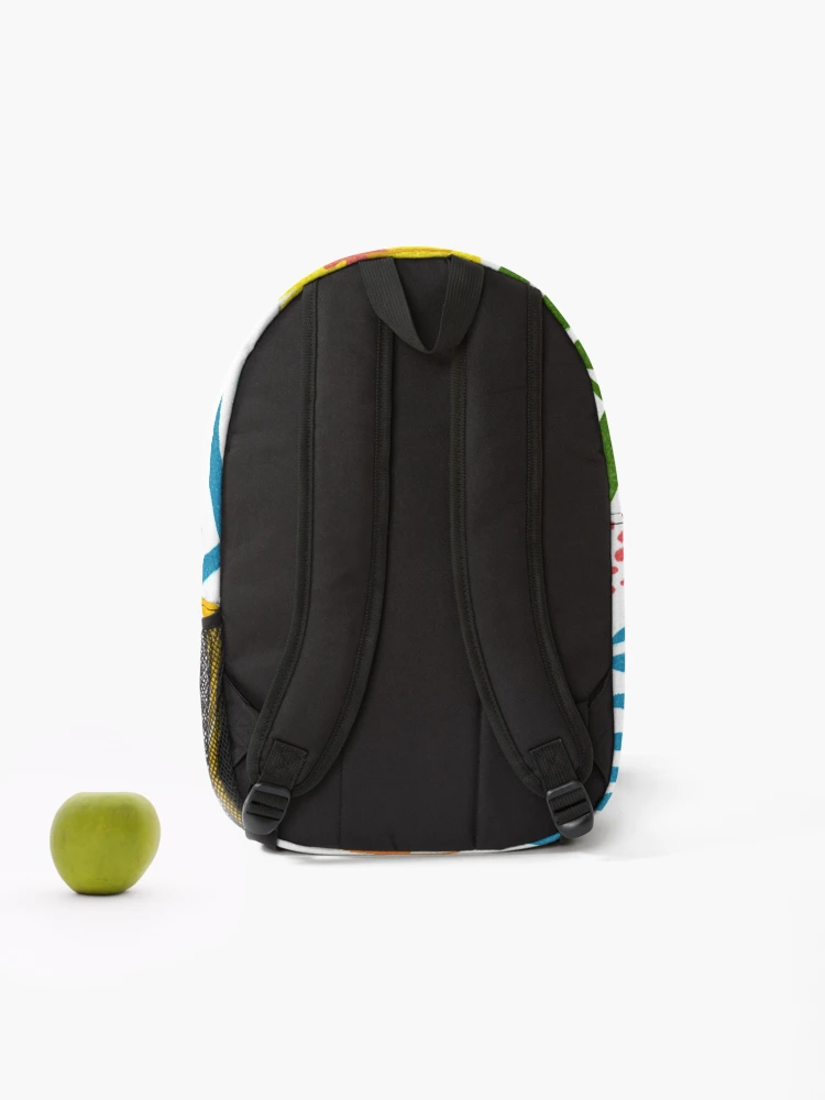 Thumbnail 2 of 3, Backpack, Spring Pattern designed and sold by joabaj.