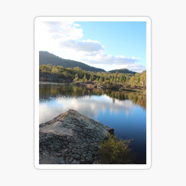 Platypus Point Dunn's Swamp NSW Sticker