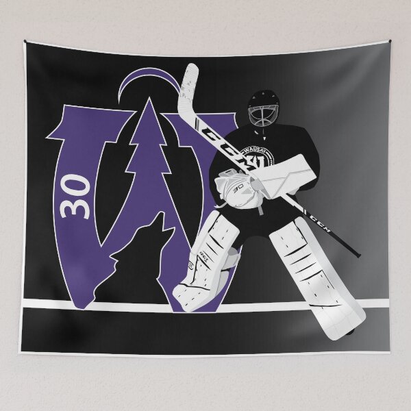 Item preview, Hockey - Wausau Number 30 designed and sold by Eye on the Blueline.