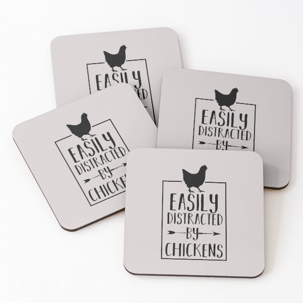 Item preview, Easily Distracted by Chickens / Chickens / Chicken Gifts  / Chicken Lover / Funny Gifts Ideas For Chicken lover designed and sold by biigshow.
