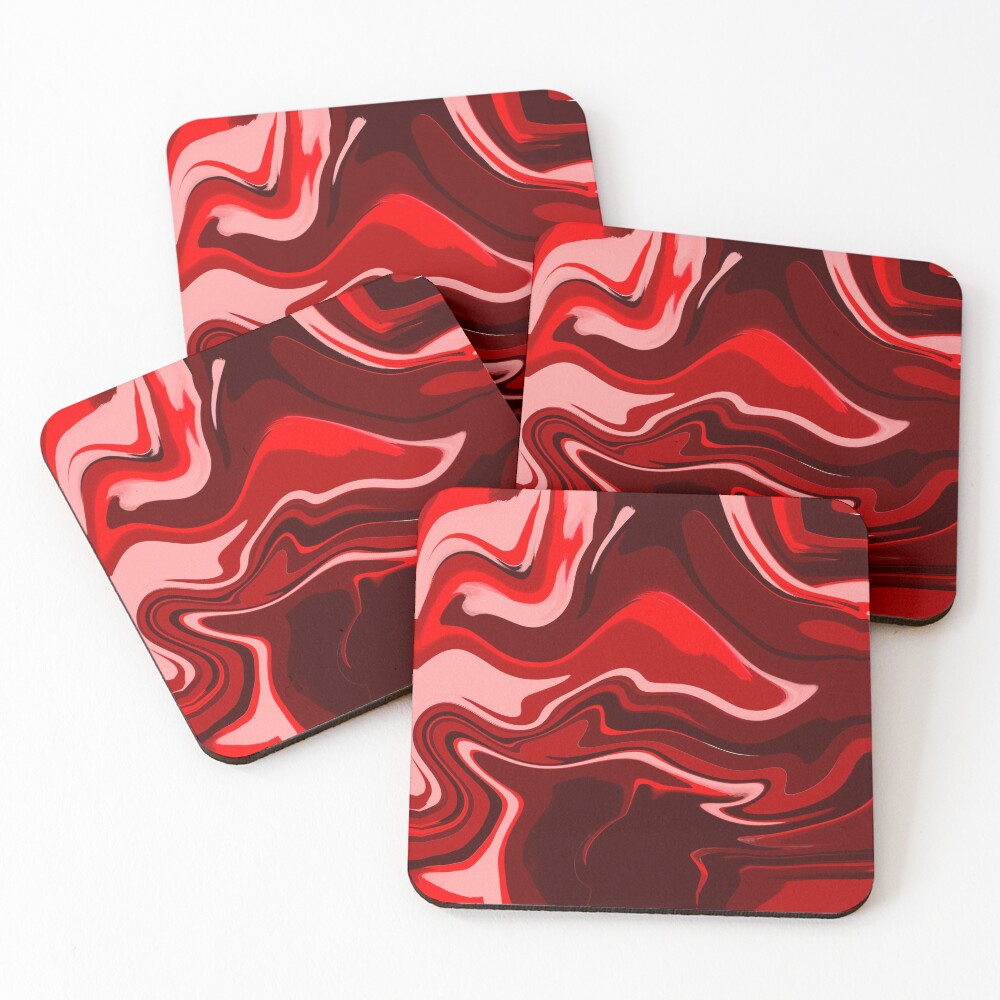 Item preview, Coasters (Set of 4) designed and sold by TheDoggoDraws.