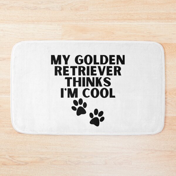 Artikelvorschau, Golden Retriever lustiges Zitat Cartoon Golden Retriever entworfen und verkauft von OneTimeEngineer.