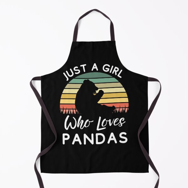 Item preview, Just A Girl Who Loves Pandas Cute designed and sold by Emerg-Apparel.