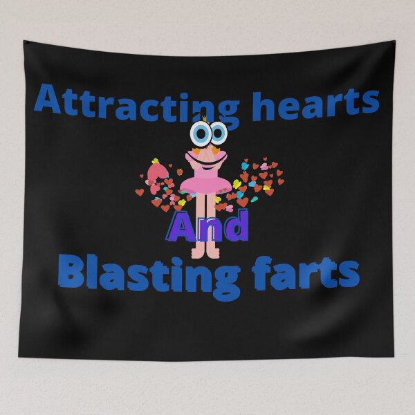Item preview, Attracting hearts and blasting farts designed and sold by Viktor Kabbach.