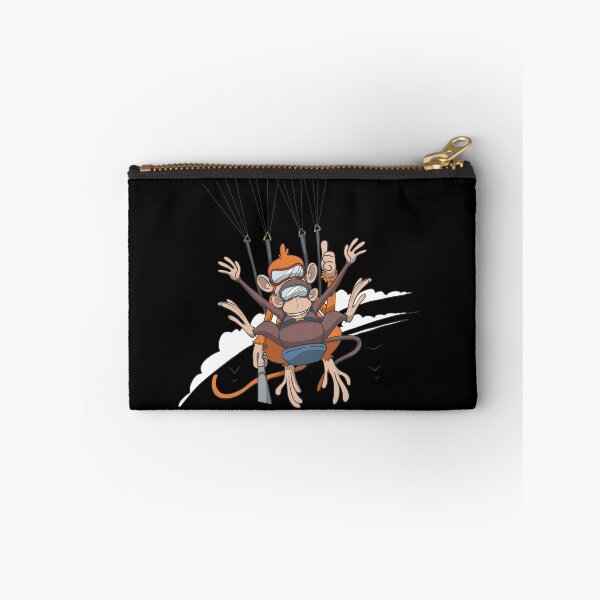 Item preview, Monkeys in paragliding tandem flight designed and sold by Monkey Ful.