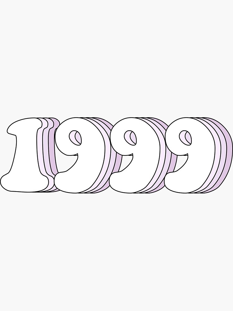 "Pastel Purple 1999" Sticker by alwayselle Redbubble