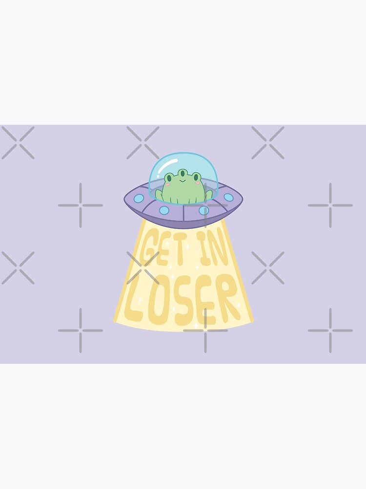 Thumbnail 2 of 2, Laptop Skin, Cute Frog UFO designed and sold by ElectricFangs.