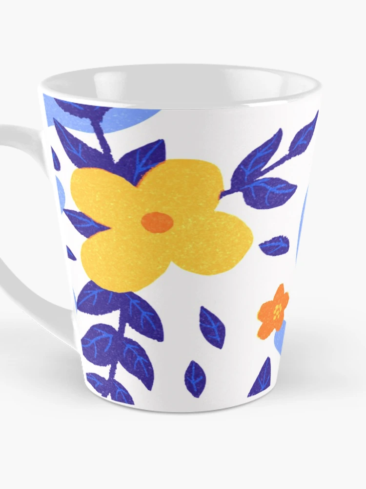 Thumbnail 3 of 4, Coffee Mug, Spring Pattern designed and sold by joabaj.