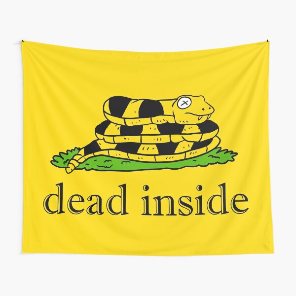 No Step on Snek Flag, Drawn Version, Funny Gadsden Parody Snake