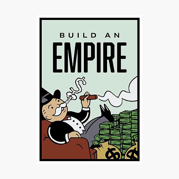 Monopoly Build An Empire Photographic Print