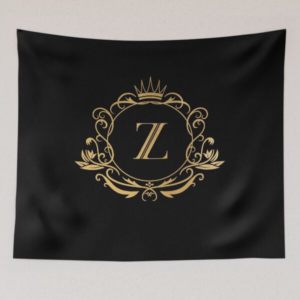 Item preview, Monogram letter Z - name, emblem | gold designed and sold by rattob.